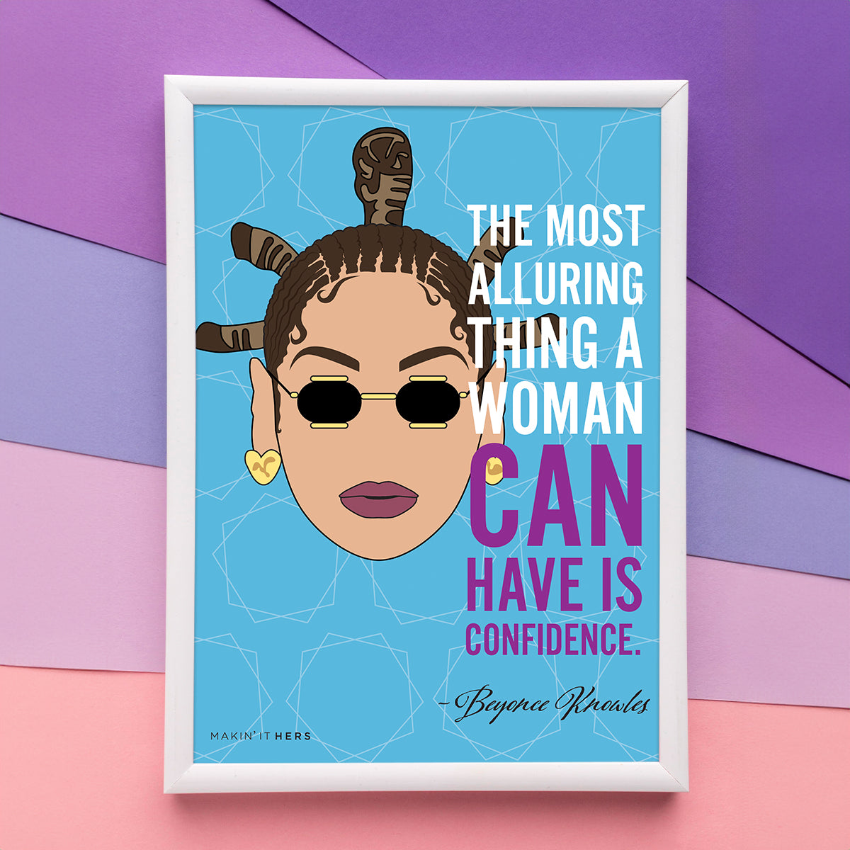 Beyonce Knowles Poster, In picture frame