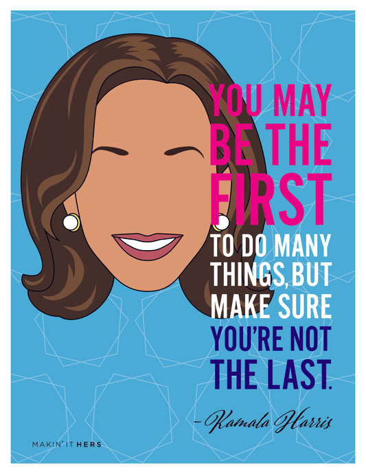Kamala Harris Poster, Front side