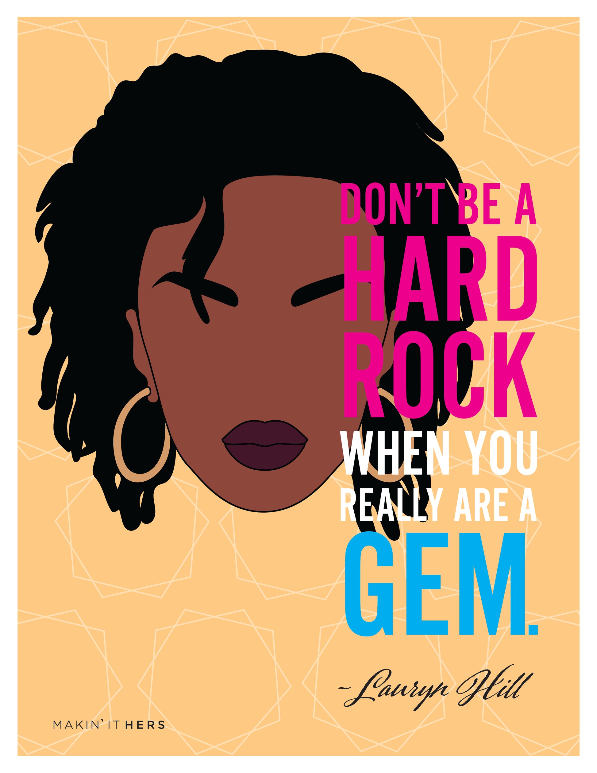 Lauryn Hill Poster, Front side