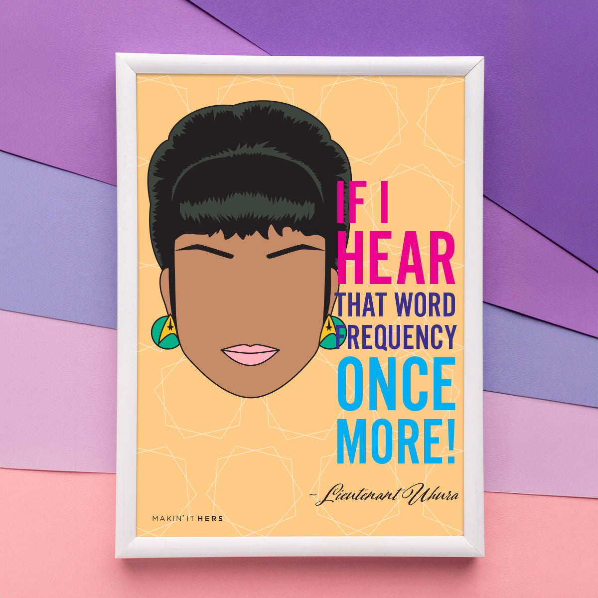 Lieutenant Uhura, In picture frame