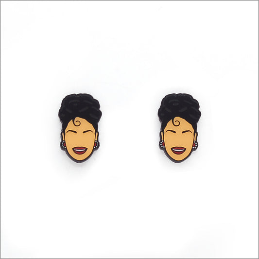 Selena Quintanilla Earrings, Front side