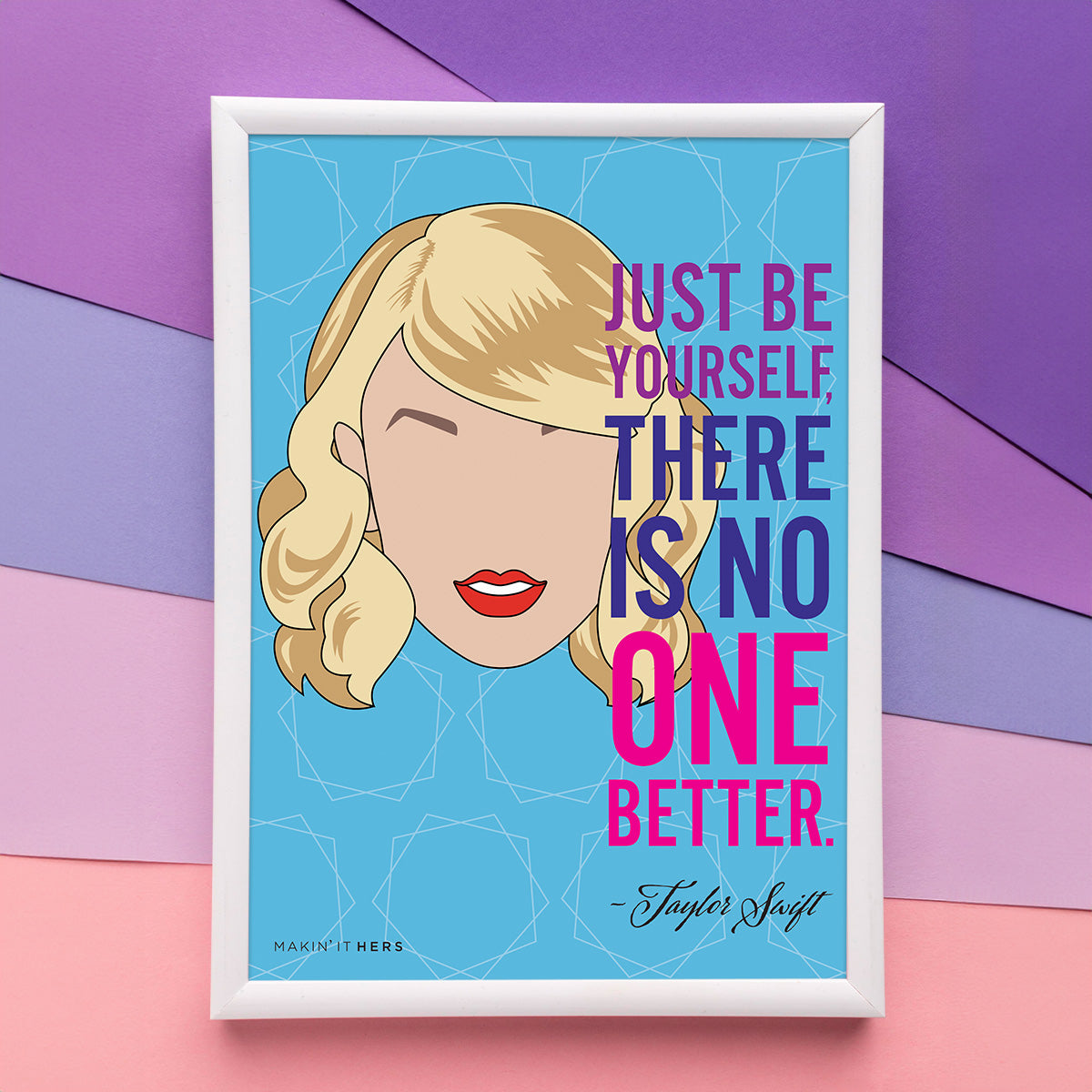 Taylor Swift Poster, In picture frame