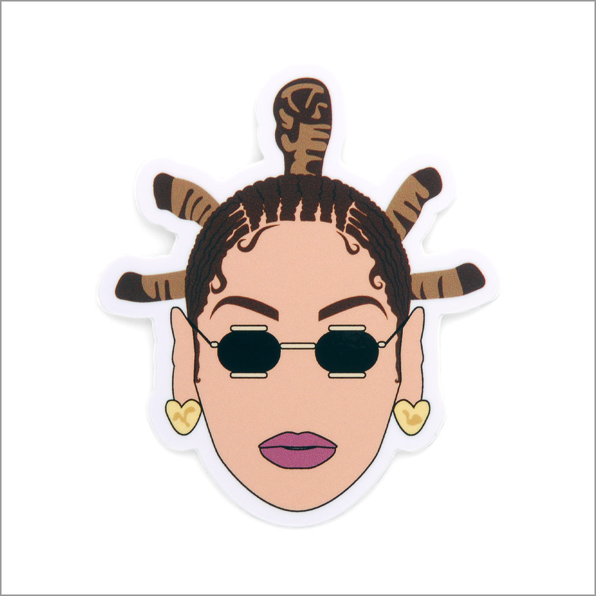 Beyoncé Black is King Sticker  Beyonce stickers, Cute cartoon