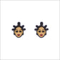 Queen Beyonce Earrings, Front side