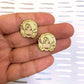 Dolly Parton Earrings, In hand
