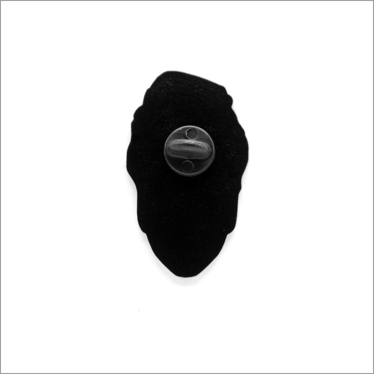 Erykah Badu Lapel Pin, Back side