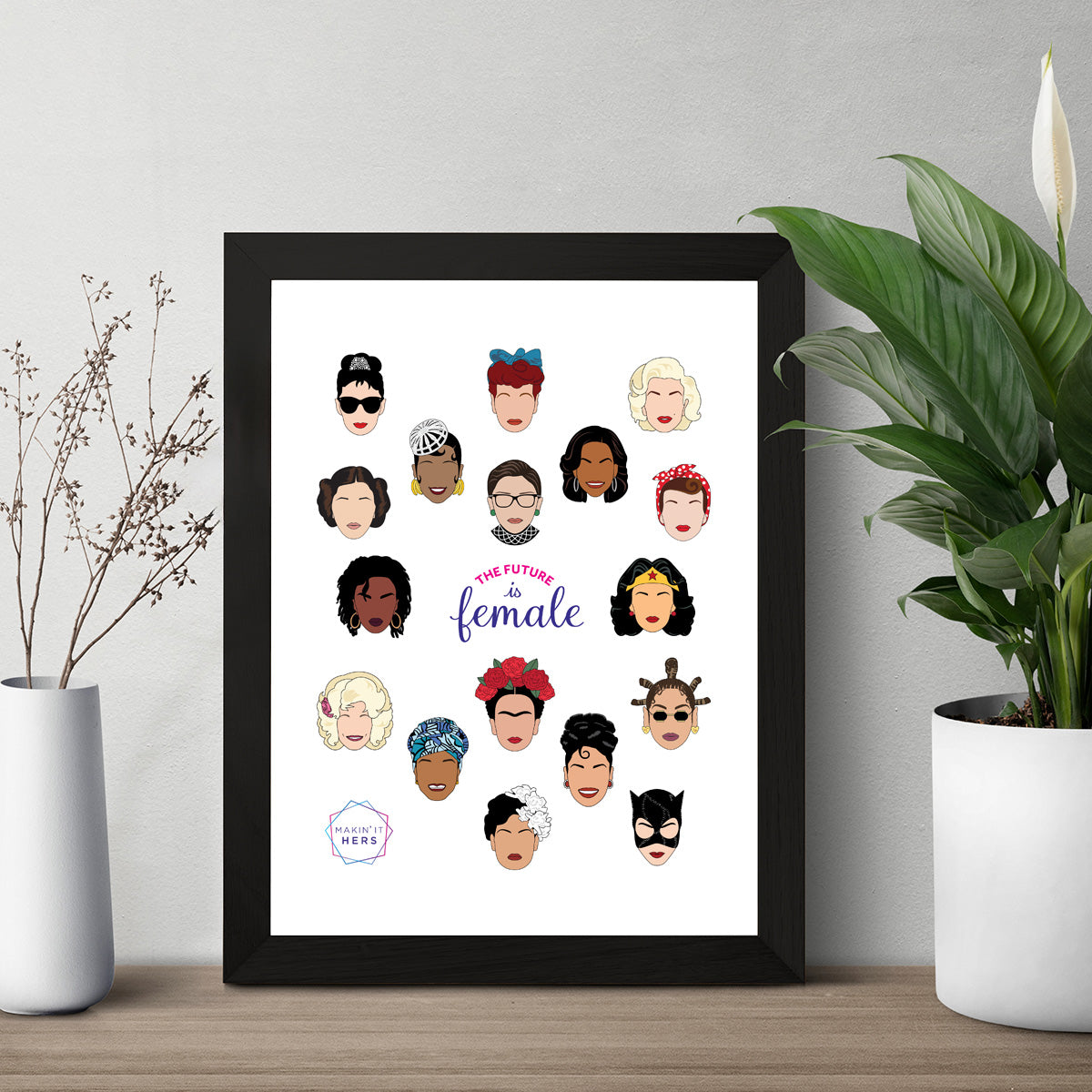Future Is Female, In Frame
