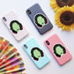 Guardians of the Galaxy Gamora vinyl sticker, on back of phone cases
