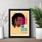 Lauryn Hill Poster, In frame