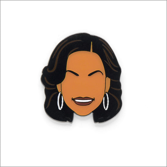 Michelle Obama Lapel Pin, Front side