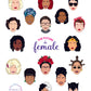 The Future Is Female Poster, Front side