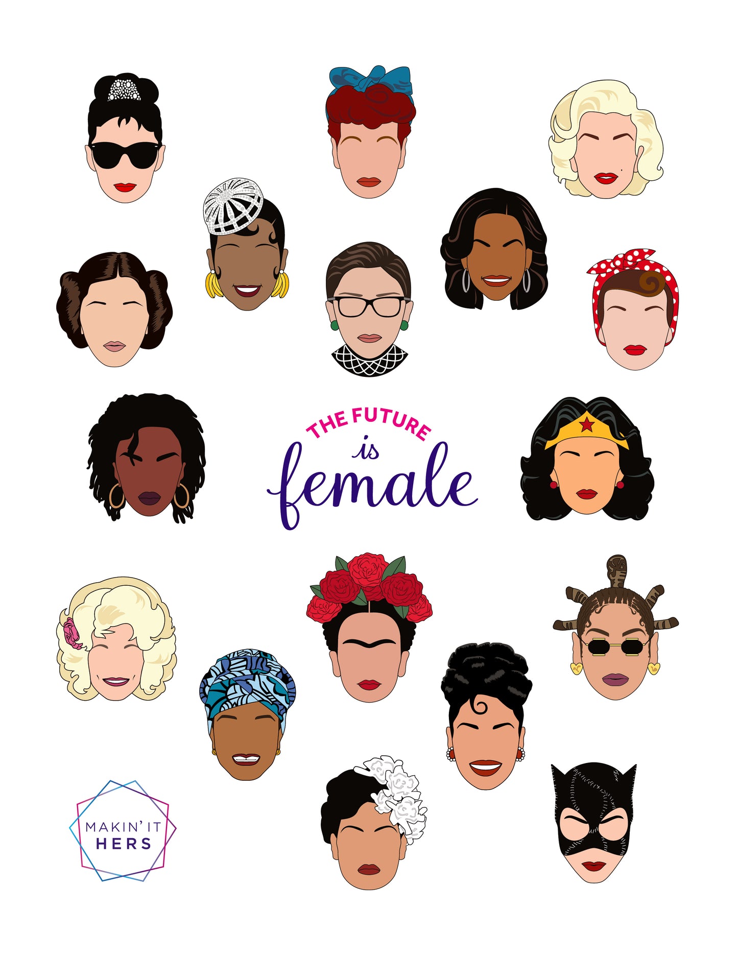 Future Is Female Poster