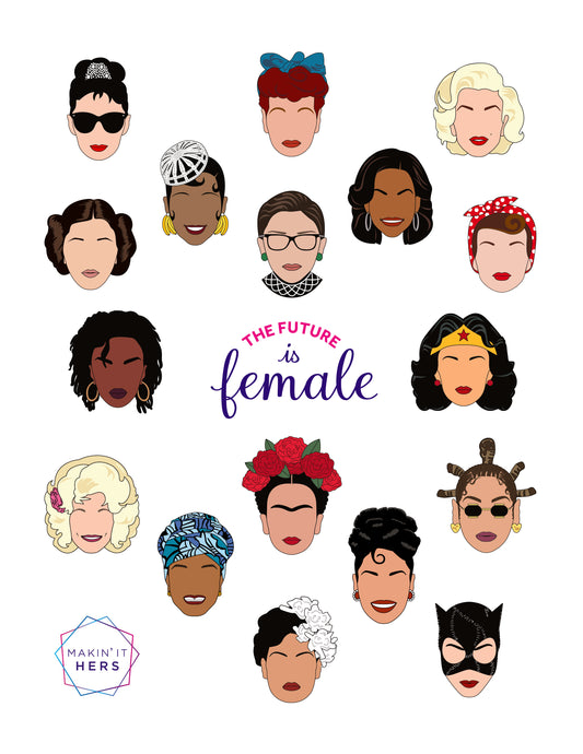 Future Is Female Poster