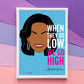 Michelle Obama Poster, In picture frame