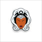 X-Men Storm Lapel Pin, Front side