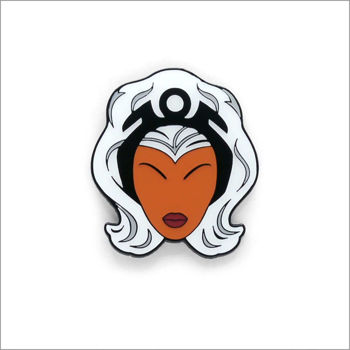 X-Men Storm Lapel Pin, Front side