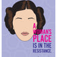 Princess Leia Poster, Front side