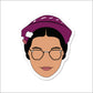 Rosa Parks Vinyl Sticker, front side