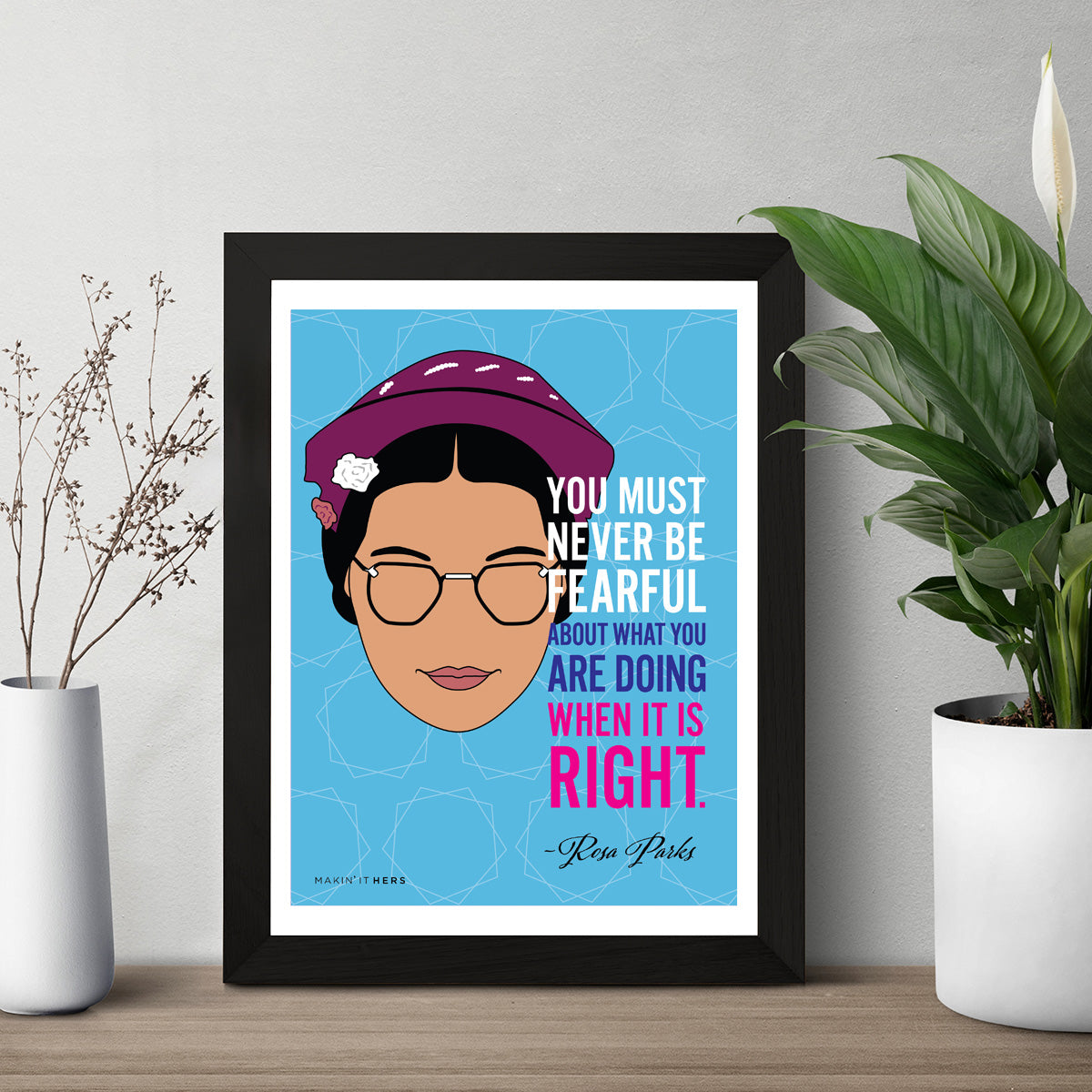 Rosa Parks, In Frame