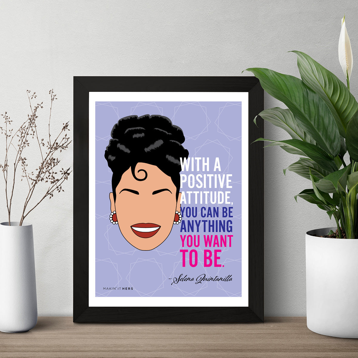 Selena Quintanilla, In frame