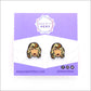 Taylor Swift Earrings, On backing card