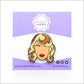 Taylor Swift Lapel Pin, On backing card