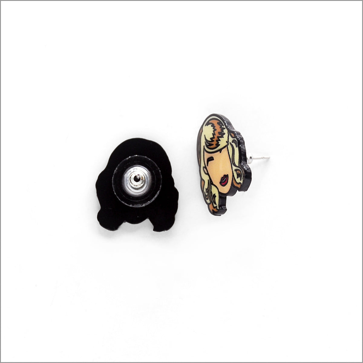 Taylor Swift Earrings, Back side