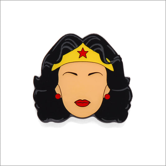 Wonder Woman Lapel Pin, Front side