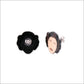 Star Wars Princess Leia earrings, Back side