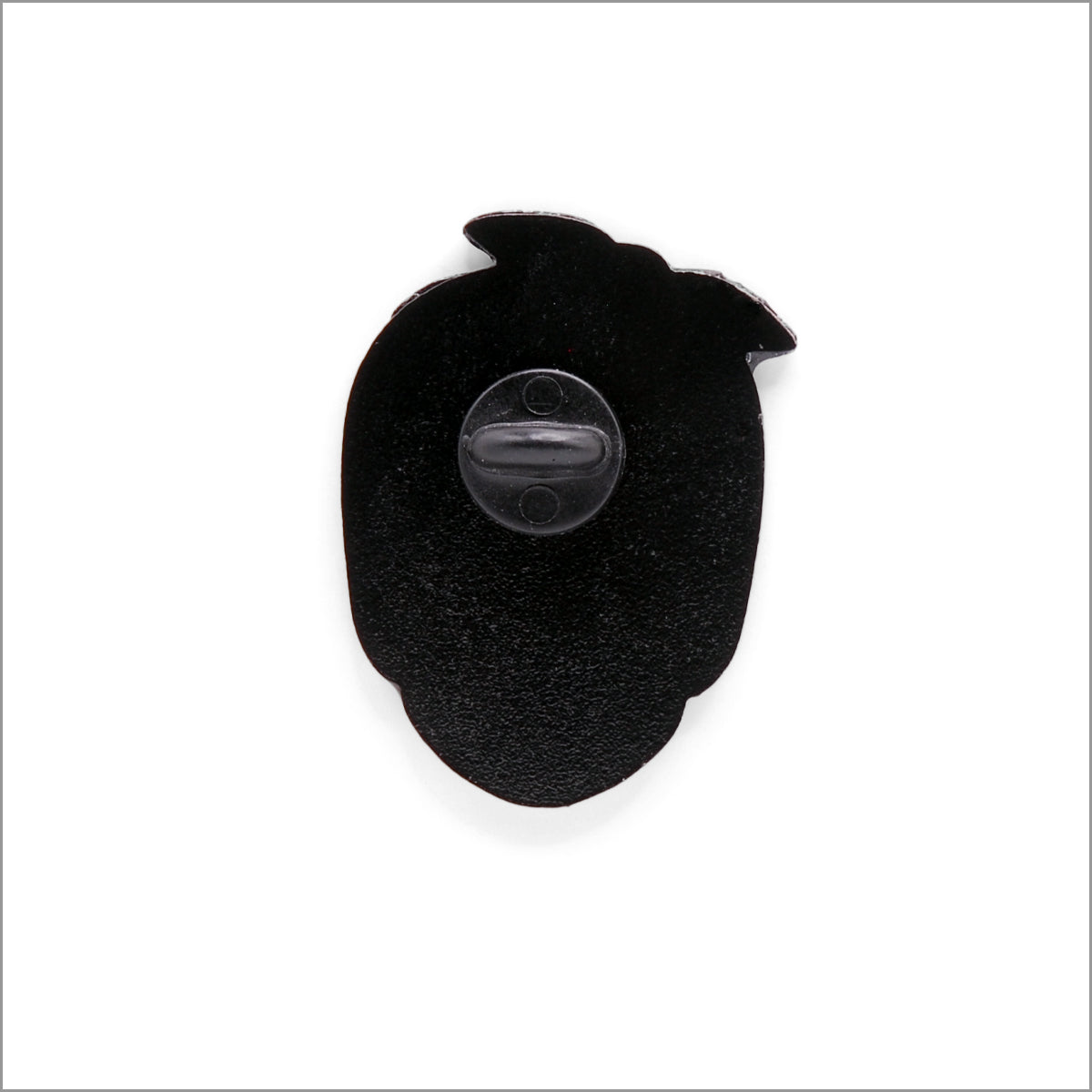 Rosie the Riveter Lapel Pin, Back side